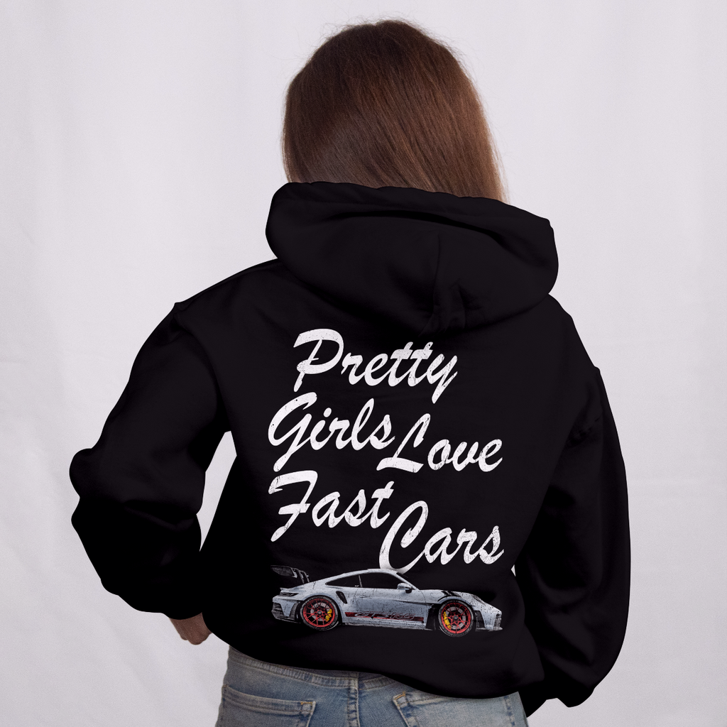 PRETTY GIRLS LOVE FAST CRAS 12OZ HEAVYWEIGHT HOODIE