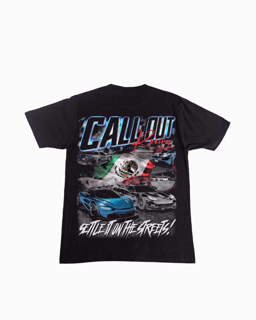 CALL OUT RACING ADULT HEAVYWEIGHT 7.7 OZ TEE